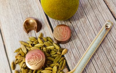 Karamell-körte-kardamom bonbon